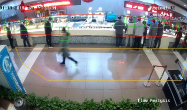 매장 앞 고객 분석